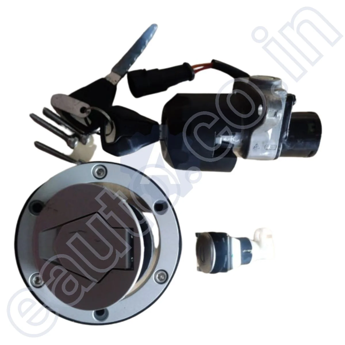MINDA Lock Set (For TVS Apache RTR 200CC) | Set of 3 - Image 3