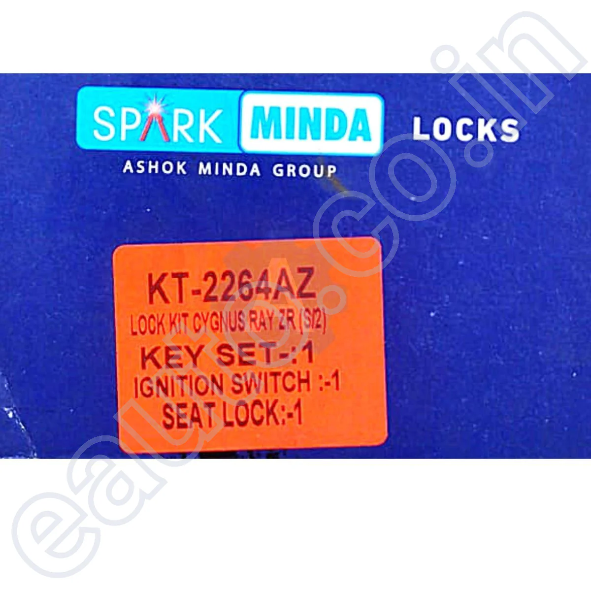 MINDA Lock Set (For Yamaha Cygnus Ray ZR) | Set of 2 - Image 2