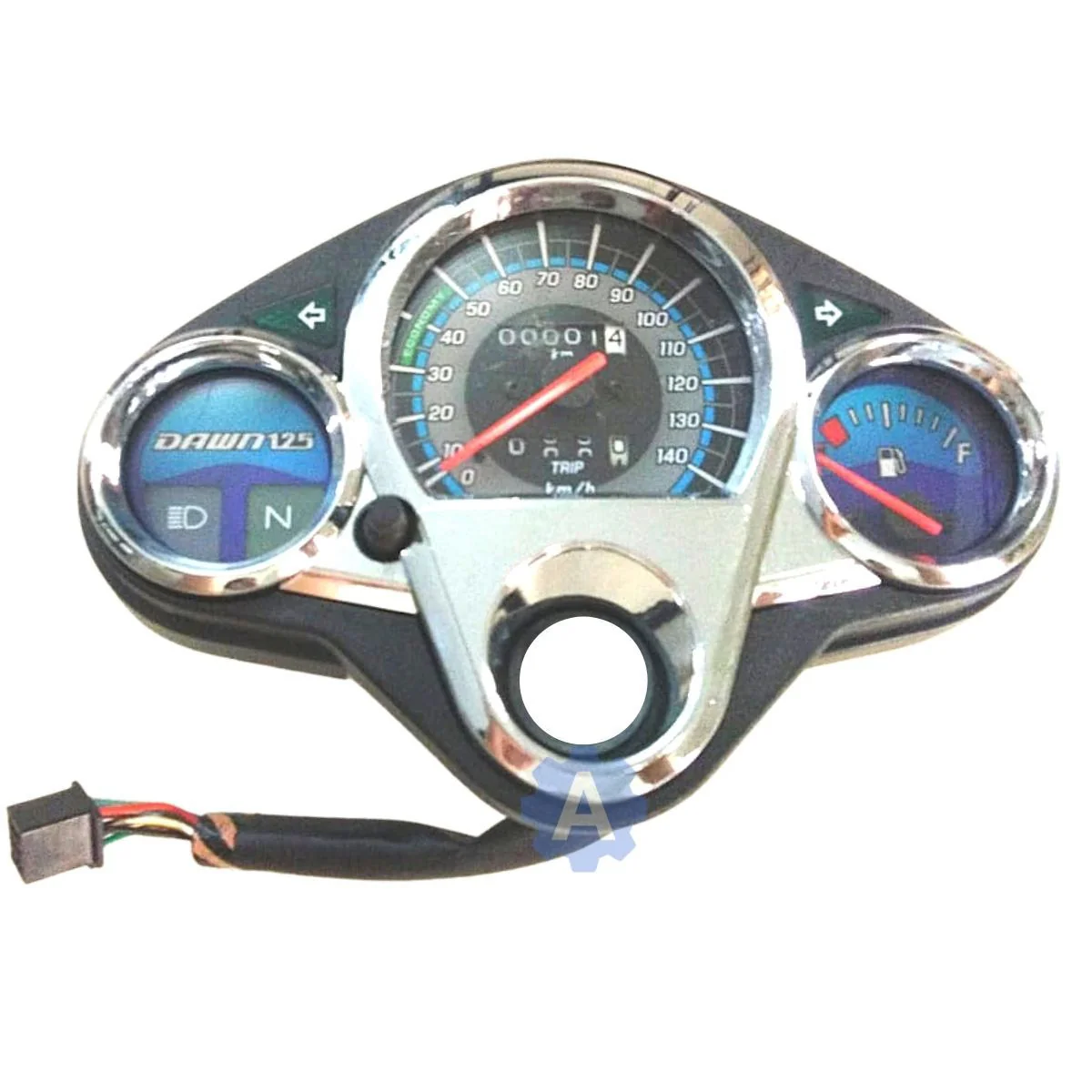 MUKUT Analog Speedometer for Hero Super Splendor New Model (Type 2)