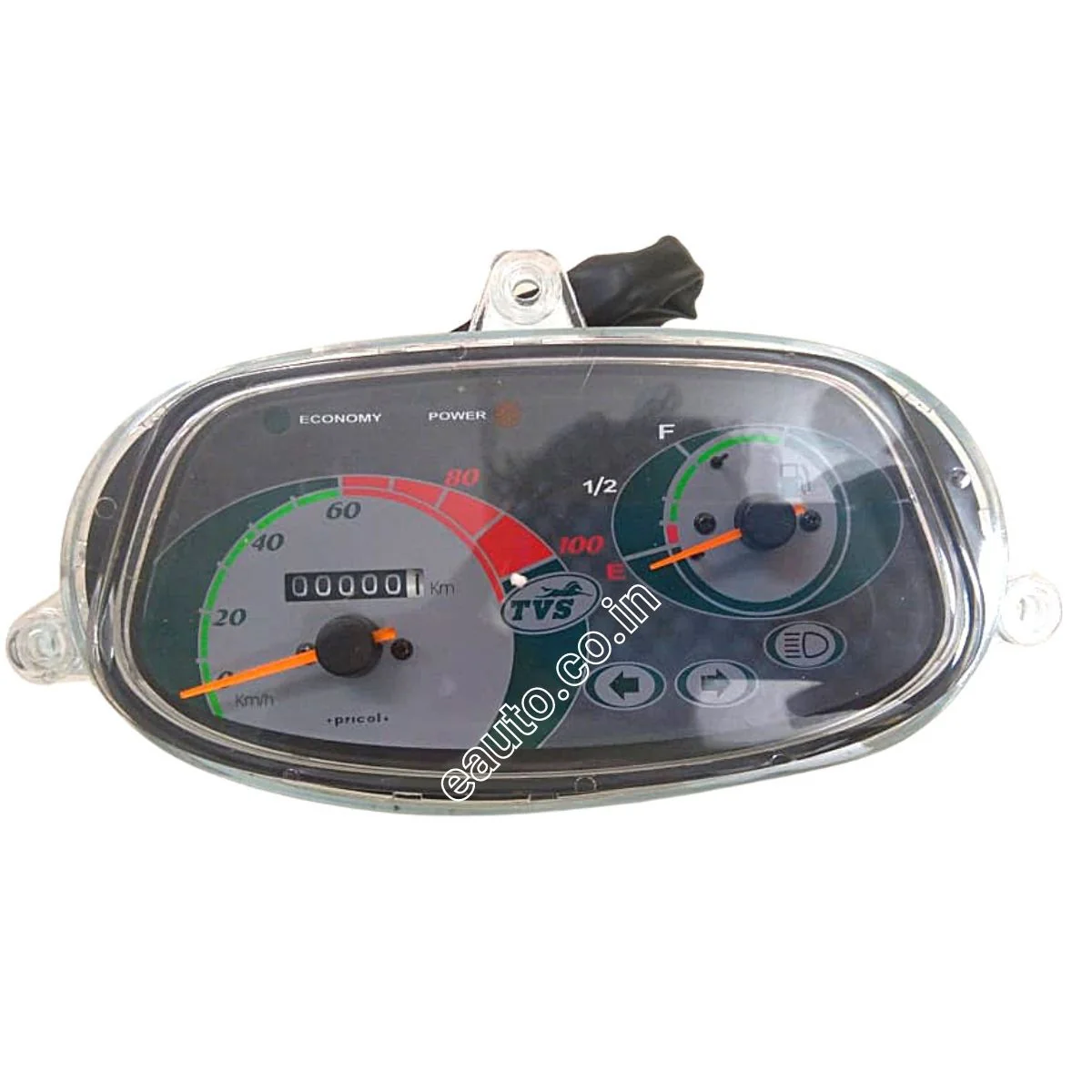 MUKUT Analog Speedometer for TVS Scooty Pep