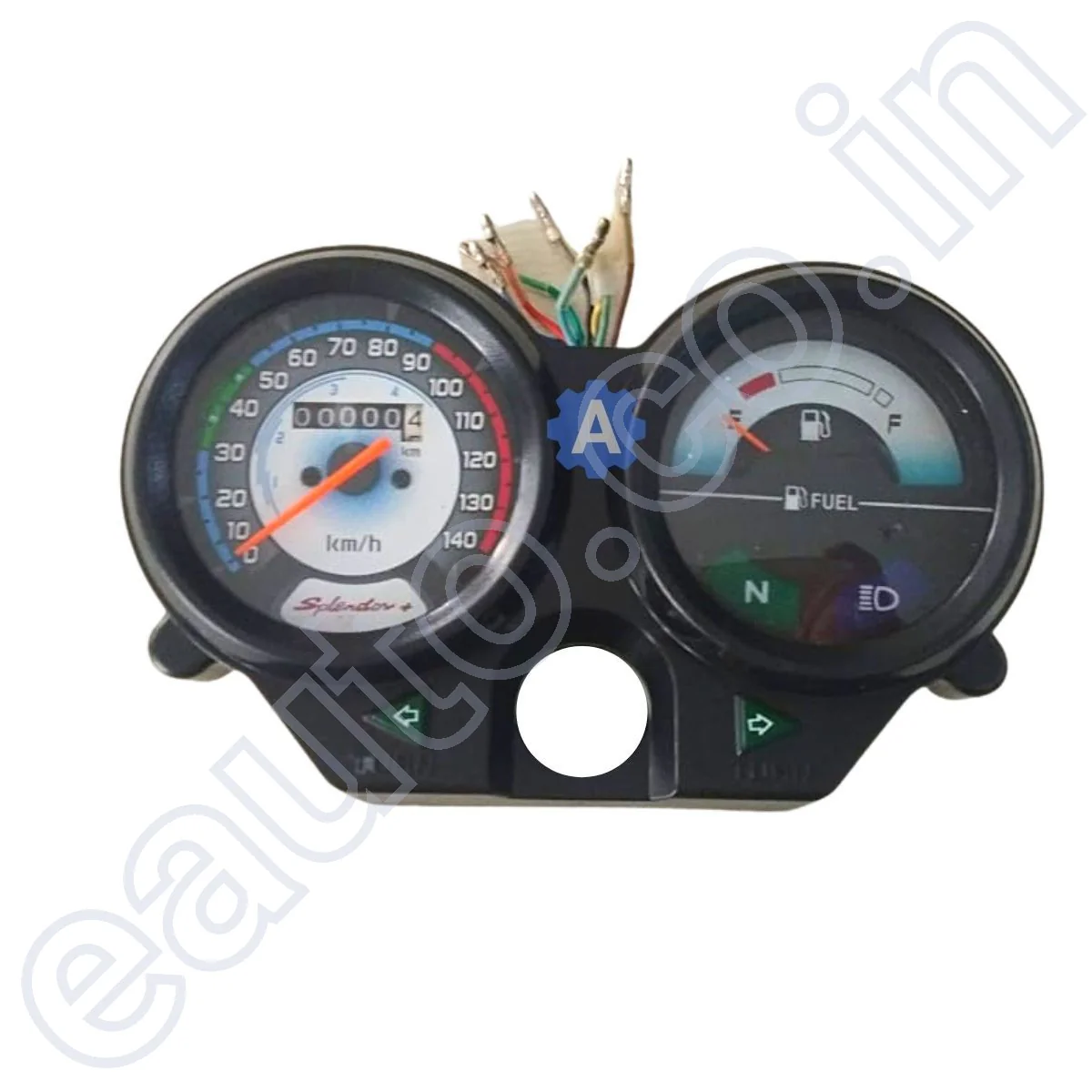MUKUT Analog Speedometer for Hero Splendor Plus New | With Meter Holder & Blup - Image 2