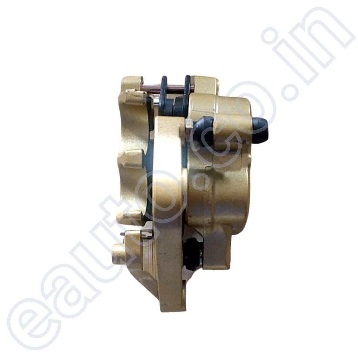 Mukut Front Brake Disc Caliper for Bajaj Pulsar 200 NS | 200 RS | Golden - Image 3
