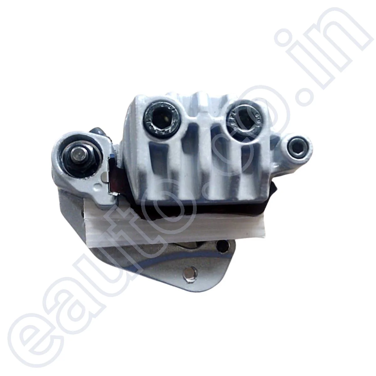 Mukut Front Brake Disc Caliper for Bajaj Pulsar 150 | 150 NS | 160 NS | 180 | 200 | 220 | Discover 100 | 125 | Silver - Image 3