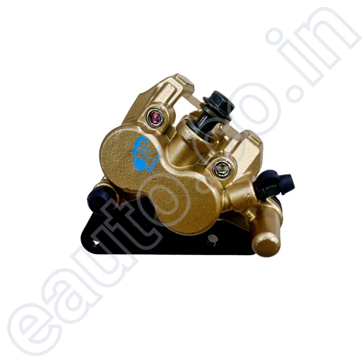 Mukut Front Brake Disc Caliper for TVS Apache RTR 160 | 180 | Golden - Image 3