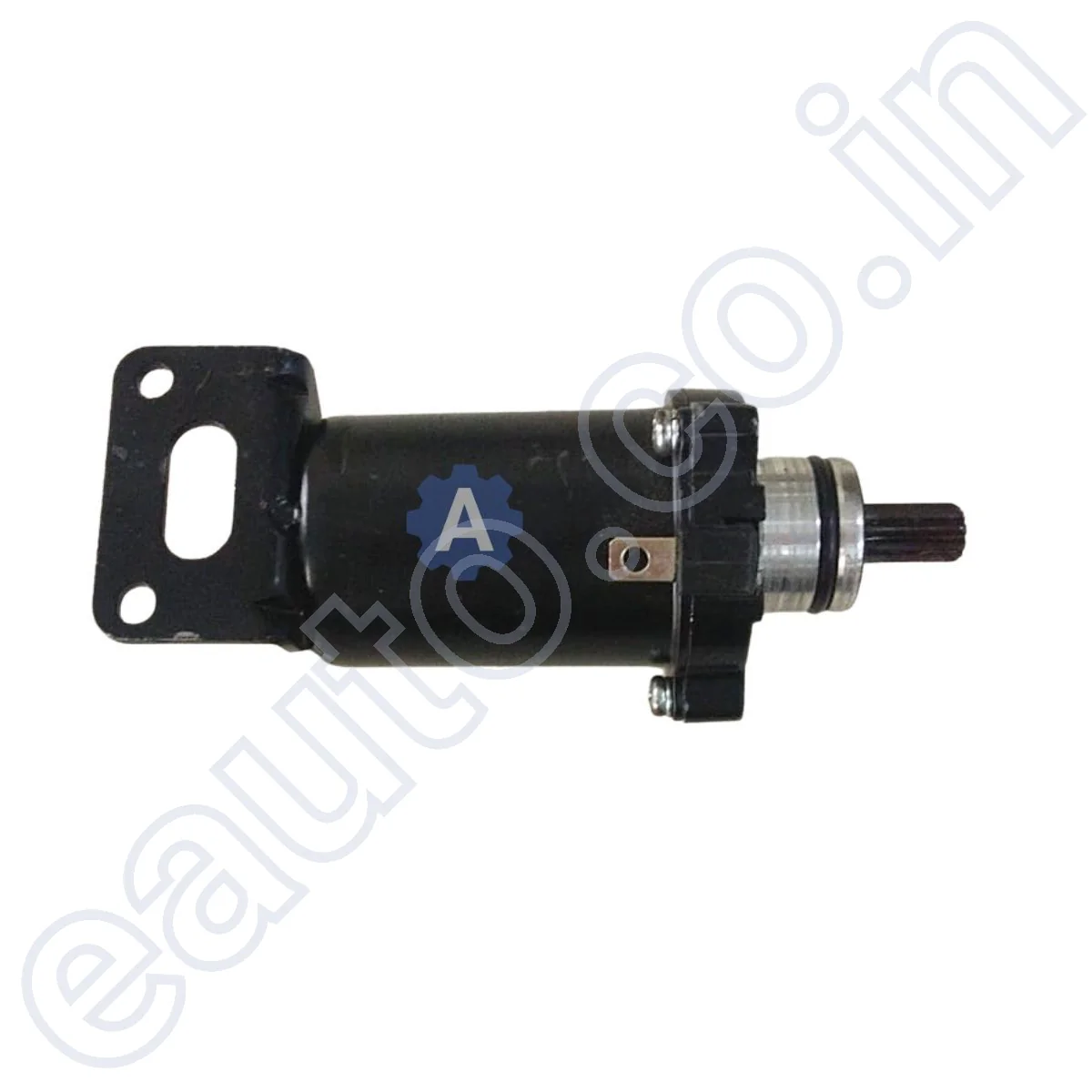 MUKUT Starter Motor for Yamaha FZ Old | FZ V1 | Fazer V1 | Ray Old | Fascino Old | Alfa | Black With Clamp (Self Motor) - Image 3