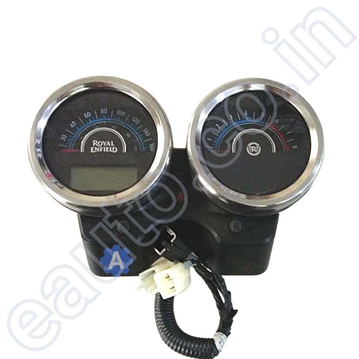 Original Speedometer Assembly for Royal Enfield Thunderbird 350 | Chrome - Image 2