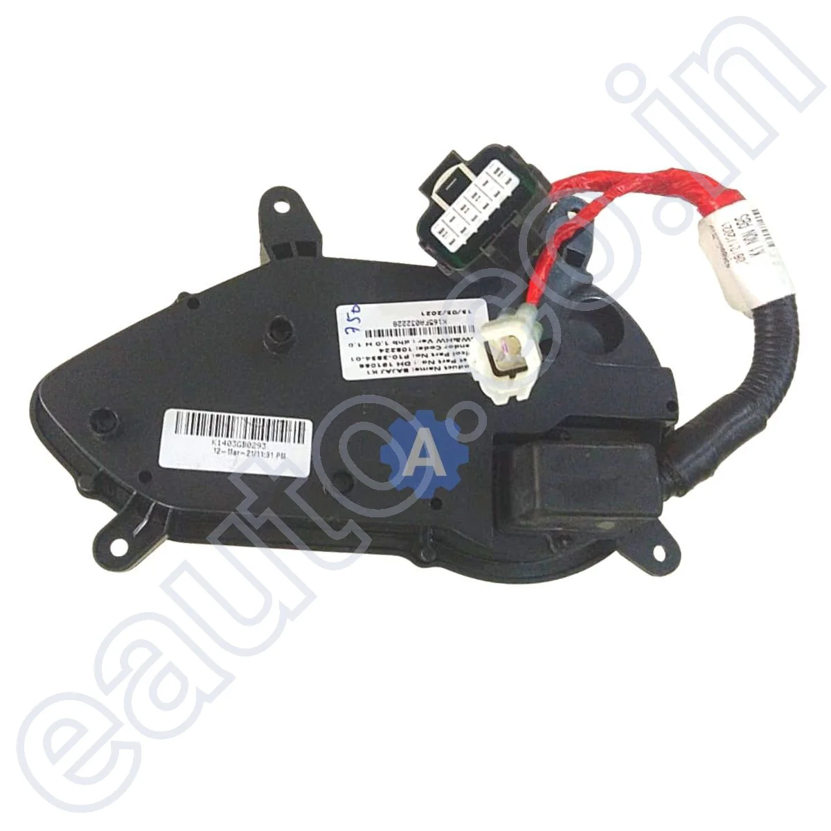 PRICOL Digital Speedometer for Bajaj Pulsar 150 BS4 | Without ABS | White Dial - Image 3