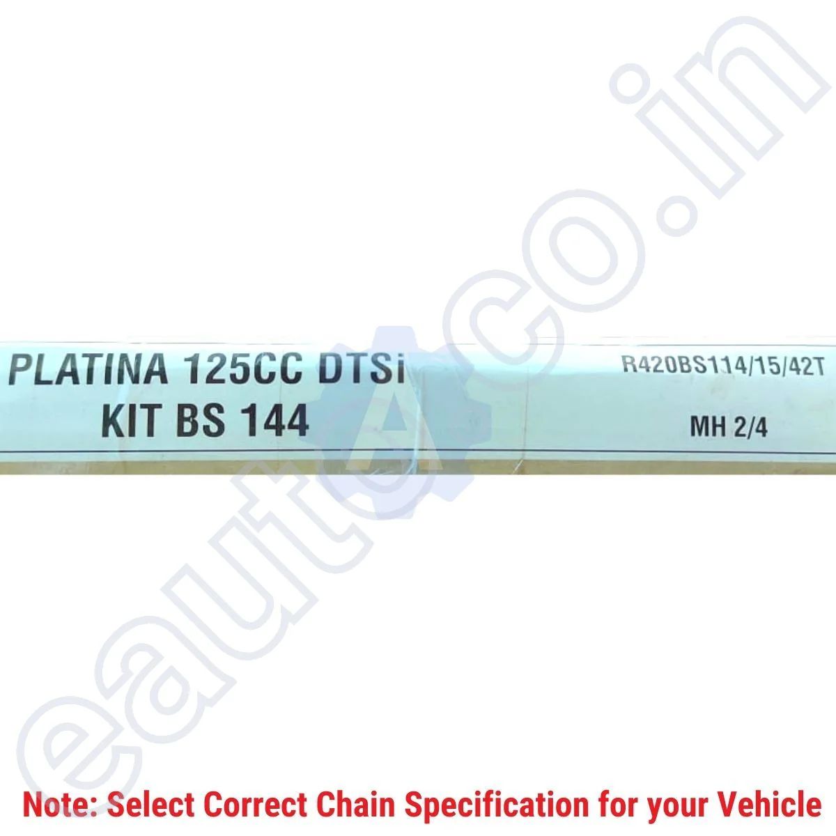 ROLON Chain Sprocket Kit (For Bajaj Platina 125 DTSi - 4Hole|42T-15T-114L) - Image 2