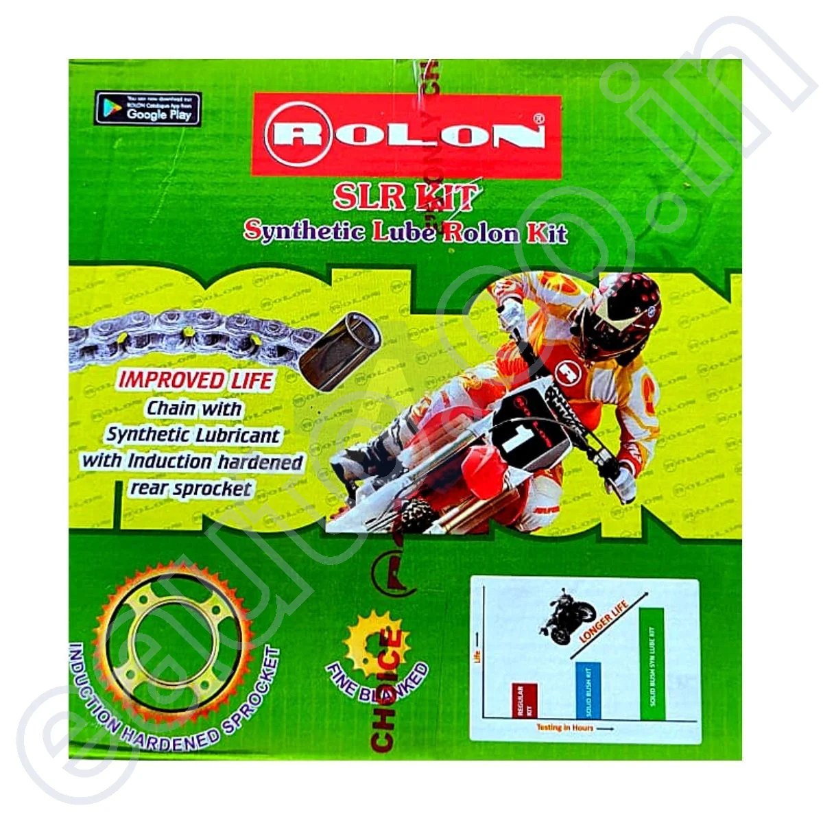 ROLON Chain Sprocket Kit (For Honda CB Shine Heavy Duty/ CB Shine SP/ Shine Old) - Image 3