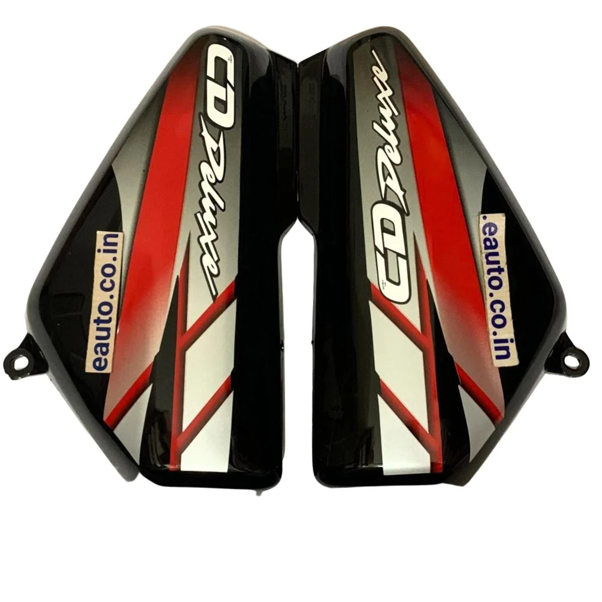 Side Panel for Hero CD 100 Deluxe | 2010 Model | Type3 Sticker | Black & Red Colour