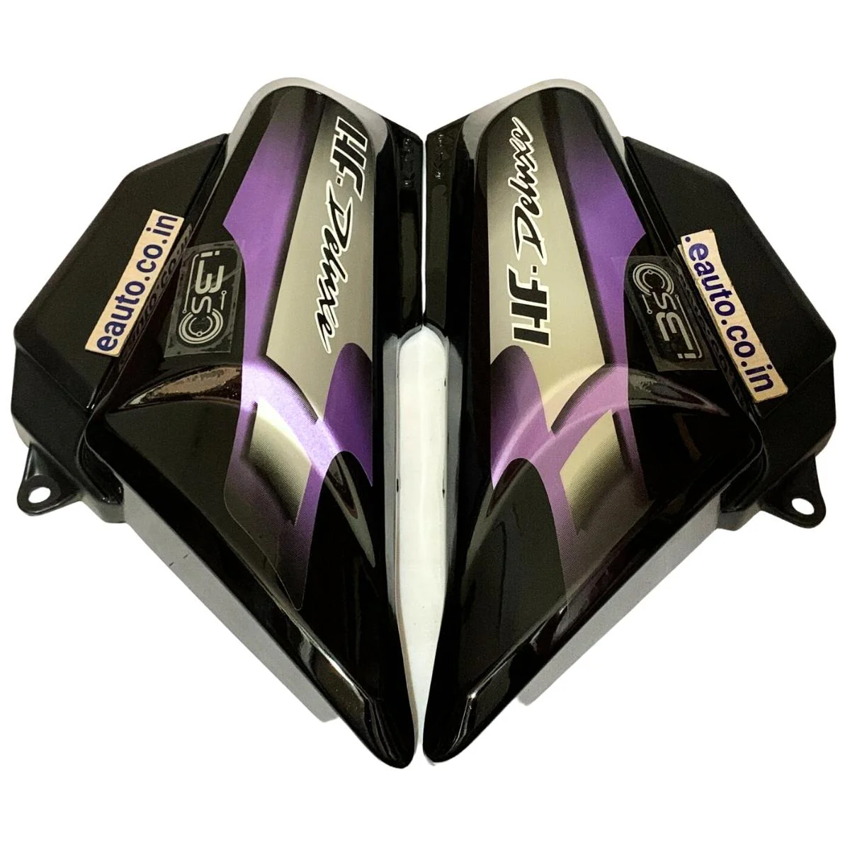 Side Panel for Hero CD 100 Deluxe | HF 100 Deluxe | BS6 Model | Black & Blue Colour