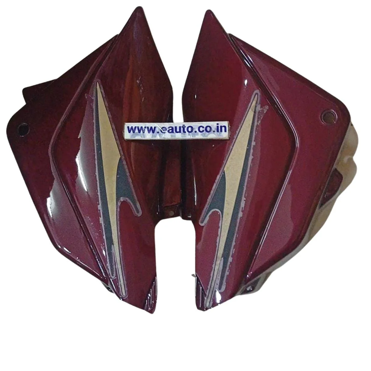 Side Panel for Hero Glamour i3S | Type 3 | Black & Red