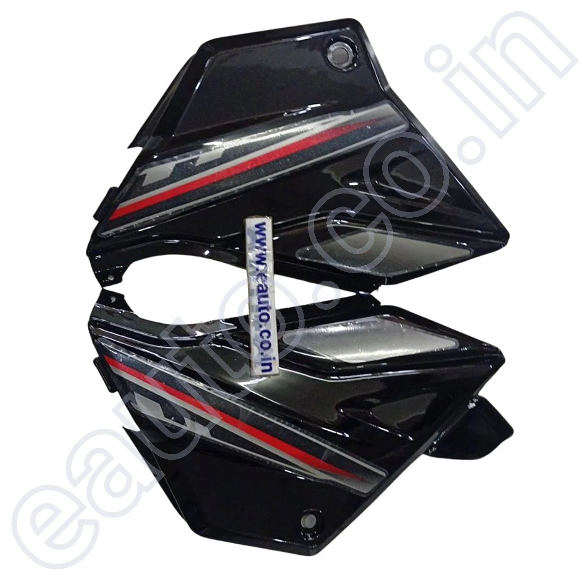 Side Panel for Hero Glamour i3S | Type 3 | Black & Silver - Image 2
