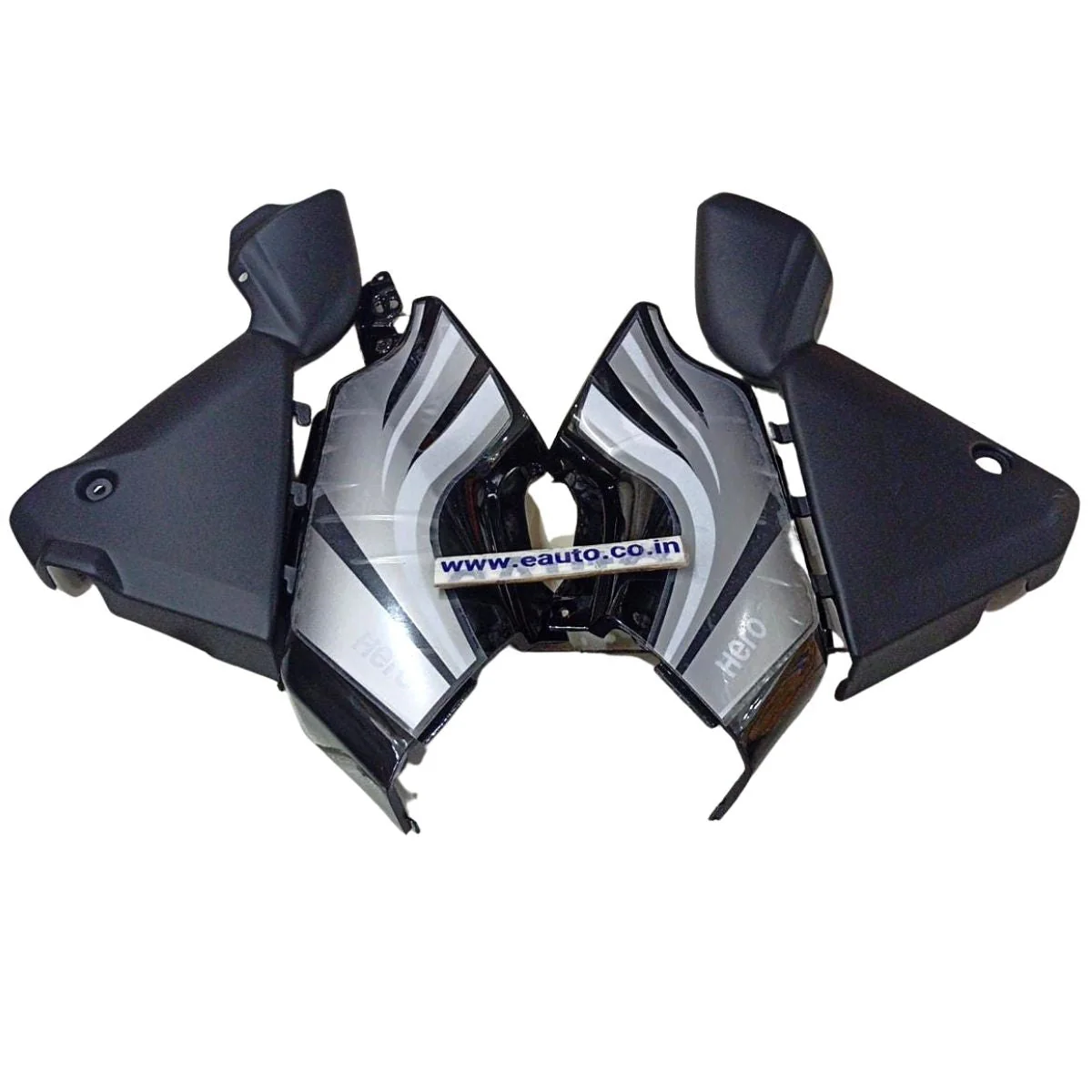 Side Panel for Hero Passion XPro | Type 1 | Set of 4 | Black & Grey