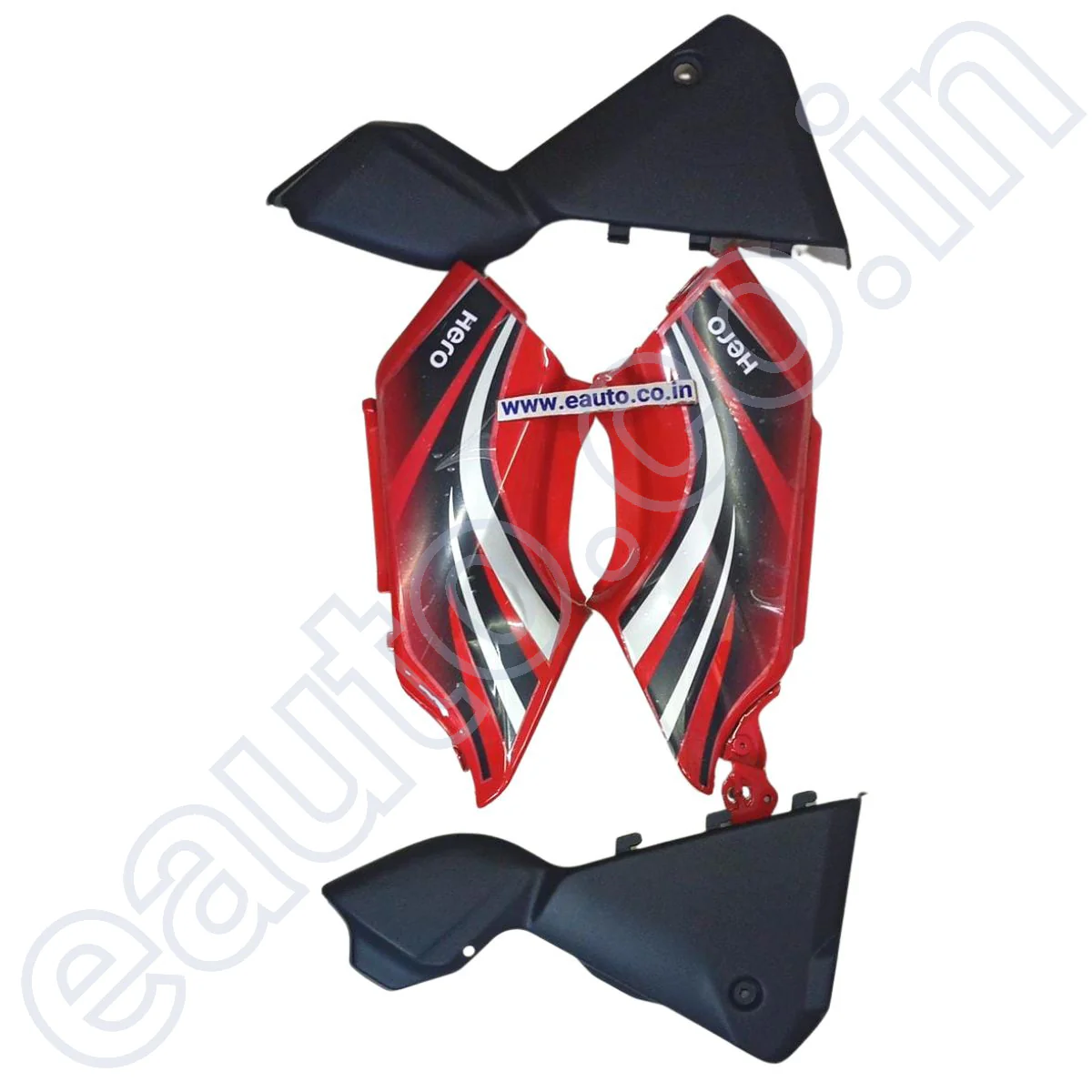 Side Panel for Hero Passion XPro | Type 1 | Set of 4 | Red - Image 2