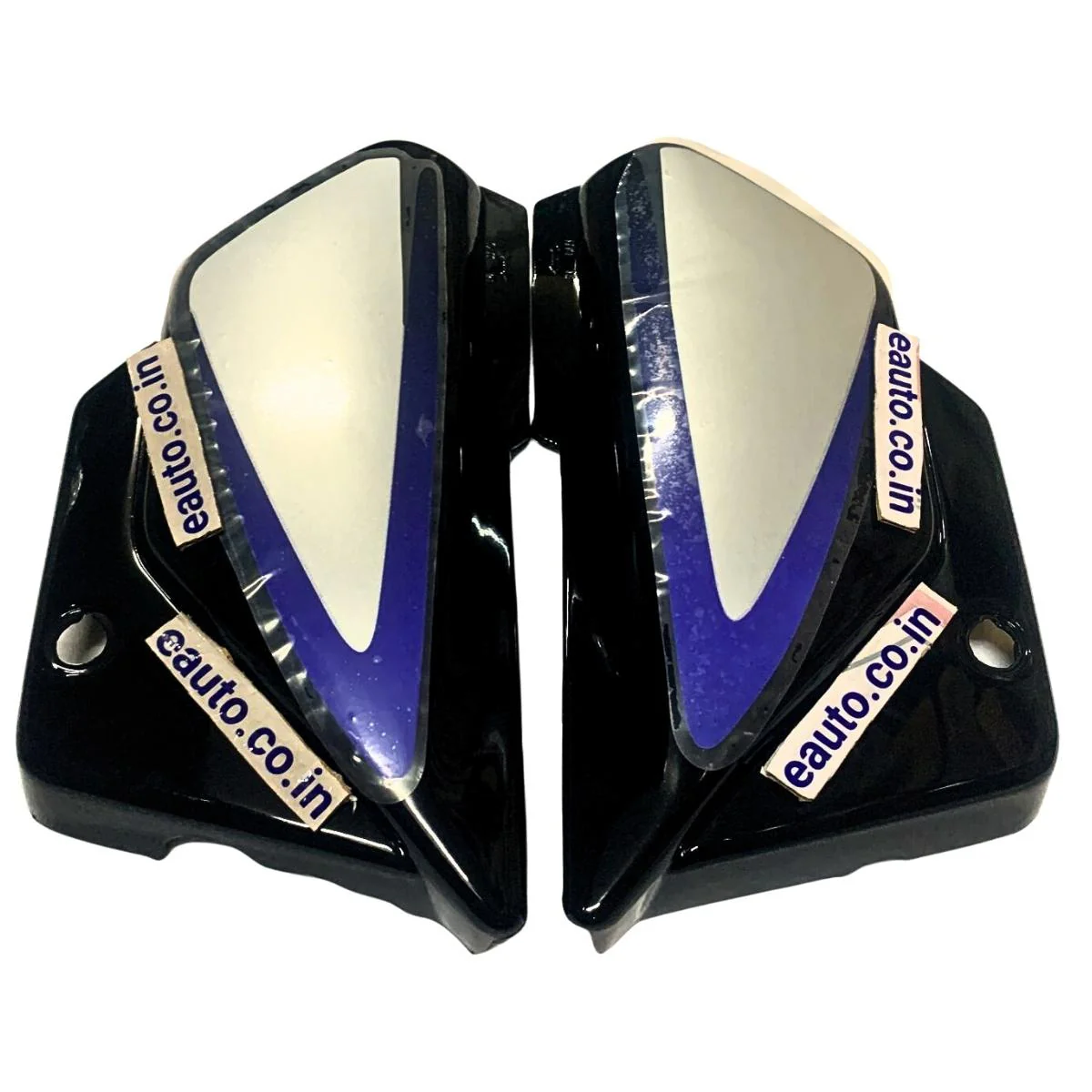 Side Panel for Hero Splendor Plus | Black & Blue Colour