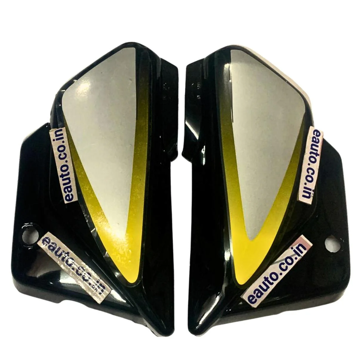 Side Panel for Hero Splendor Plus | Black & Yellow Colour