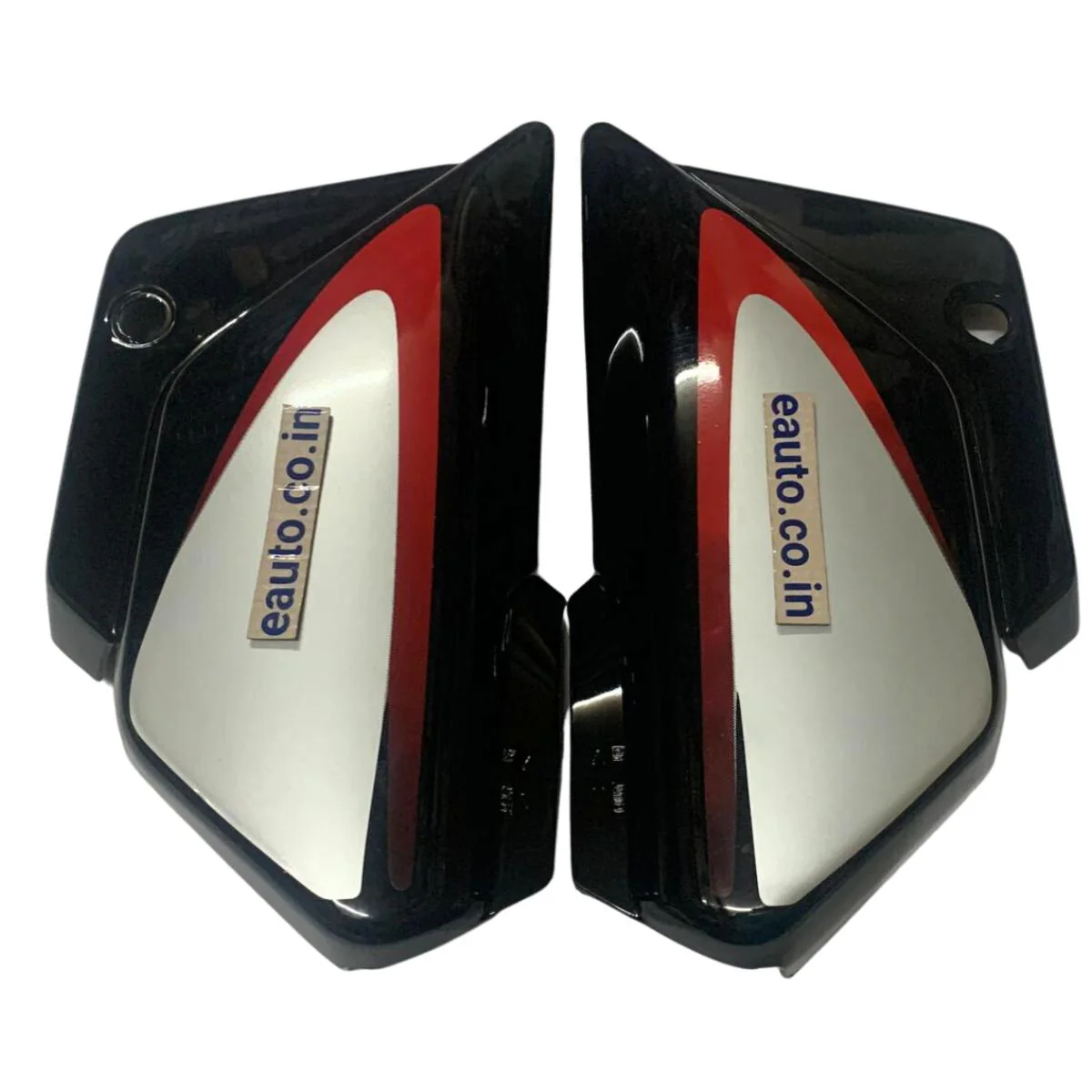 Side Panel for Hero Splendor Plus | Silver & Red Colour