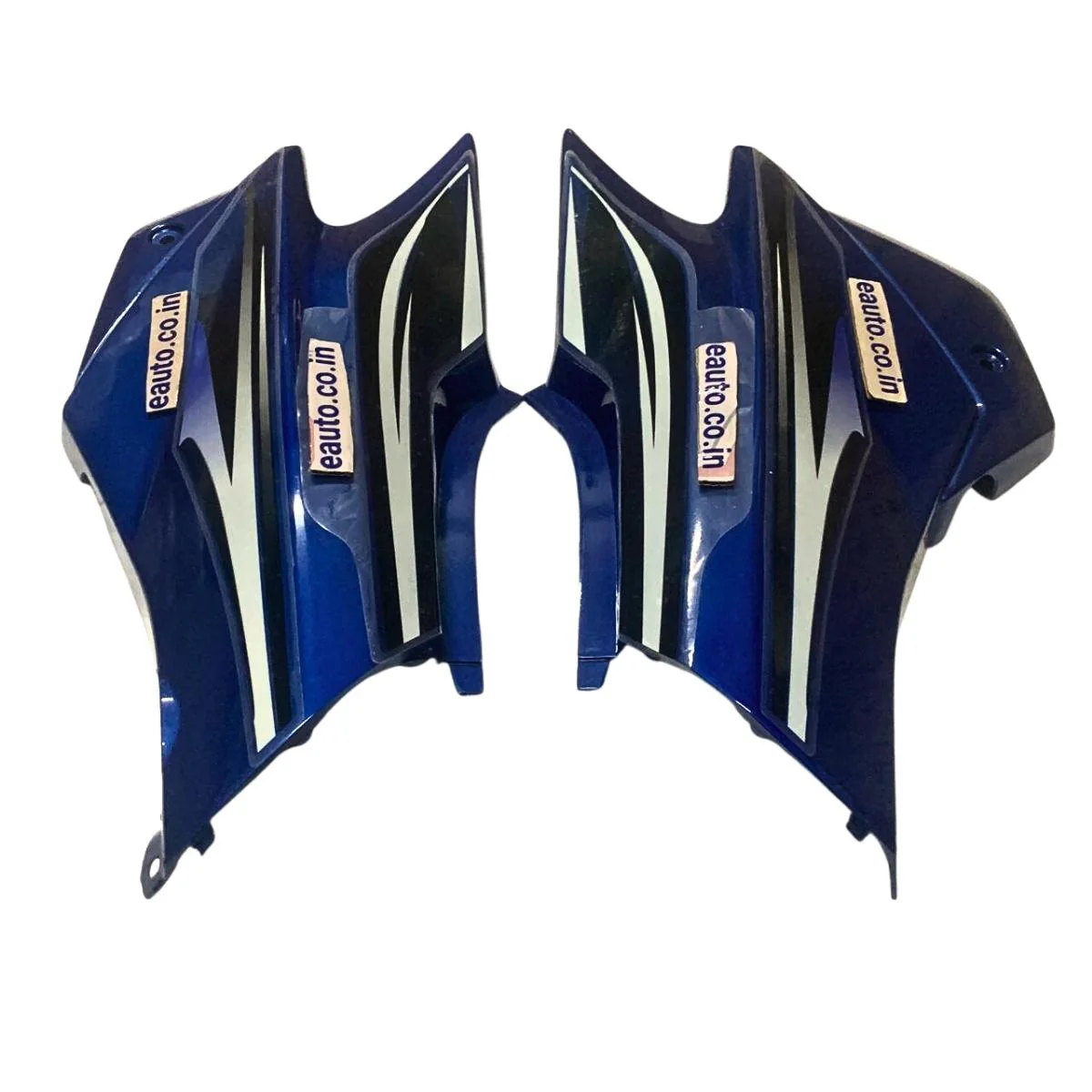 Side Panel for Hero Super Splendor | Type 2 | Type 4 Sticker | Blue Colour