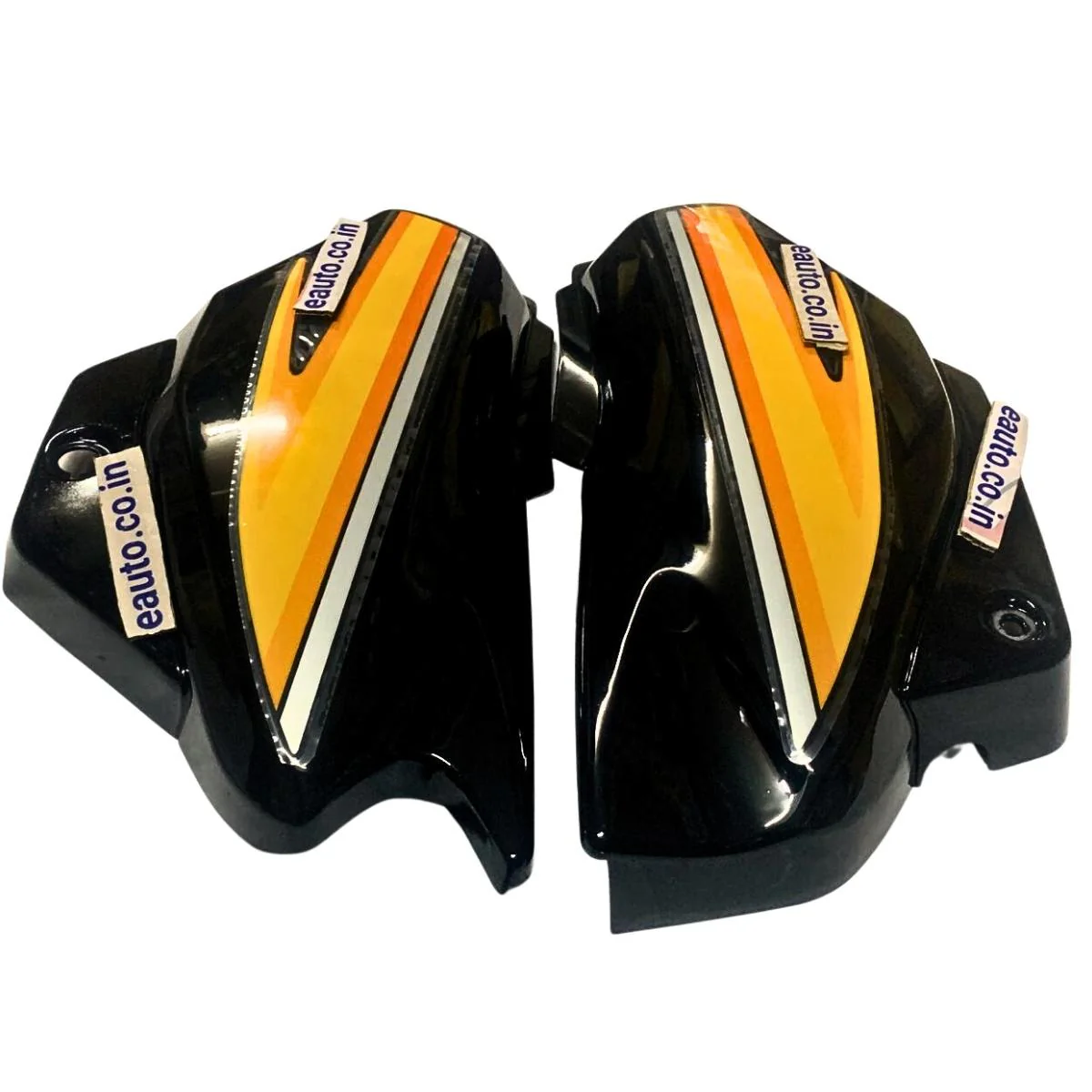Side Panel for Hero Super Splendor | Type1 | Black & Red Colour