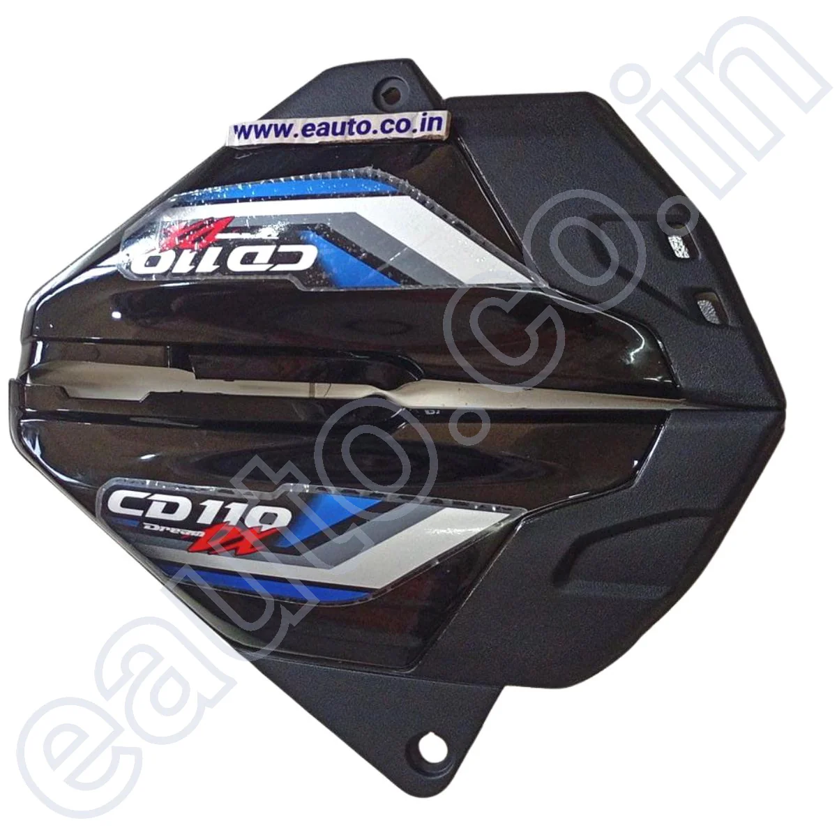 Side Panel for Honda CD 110cc | Set of 2 | Black & Blue - Image 2