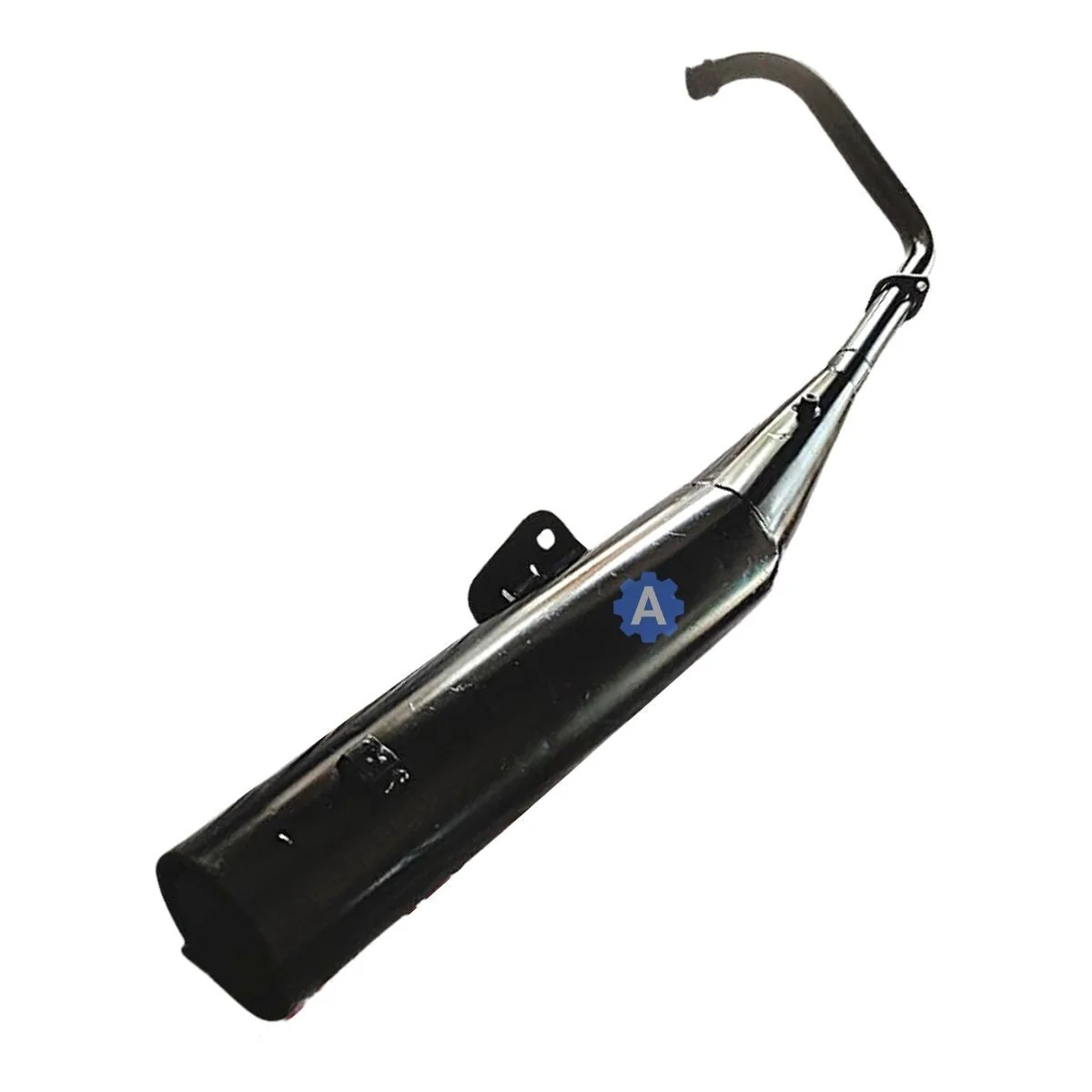 Silencer for TVS Star City Plus | Phoenix | Black