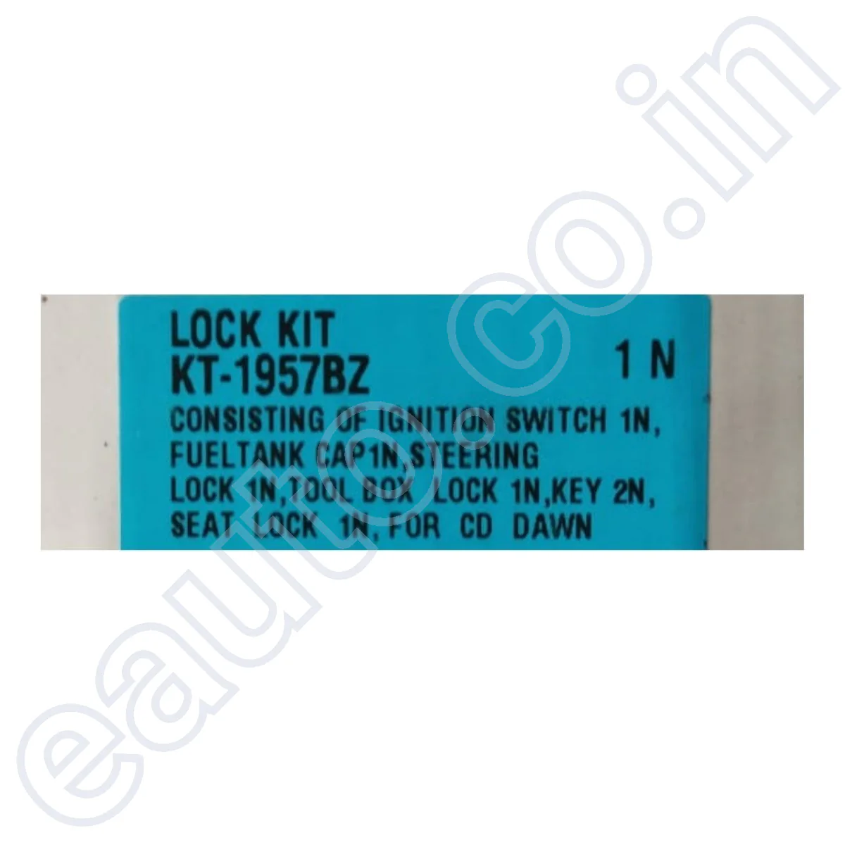 Spark Minda Ignition Lock Set for Hero CD Dawn | Set of 5 - Image 2