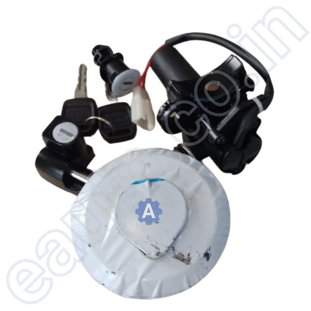 Spark Minda Ignition Lock Set for Hero Splendor NXG | Set of 5 - Image 2