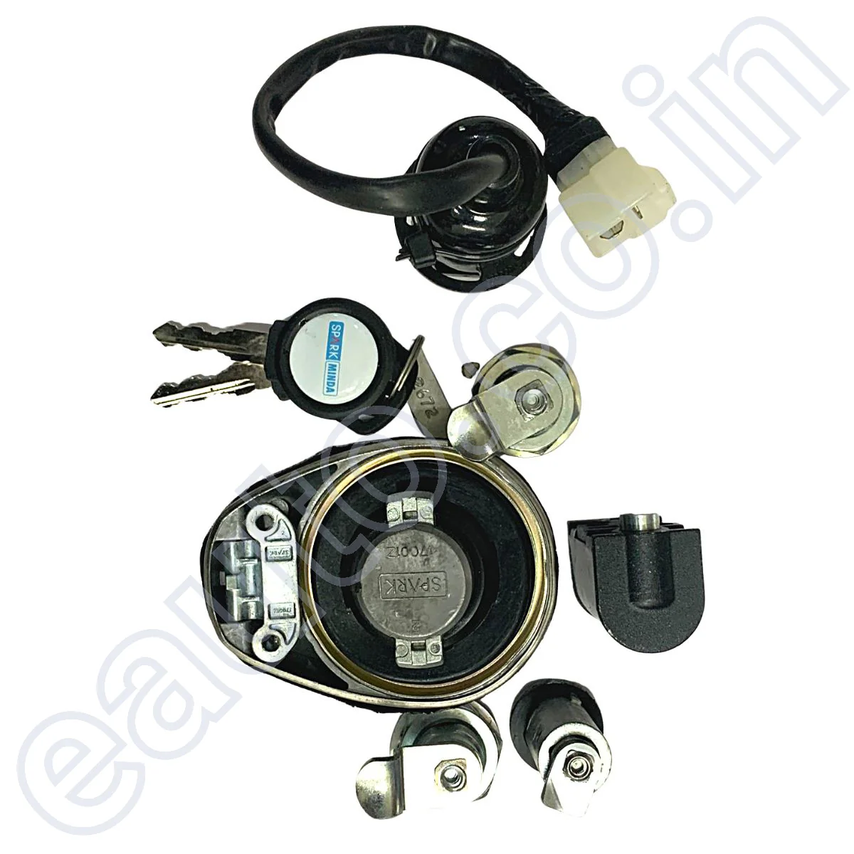 Spark Minda Ignition Lock Set for Royal Enfield Classic 350 | BS4 - Image 2