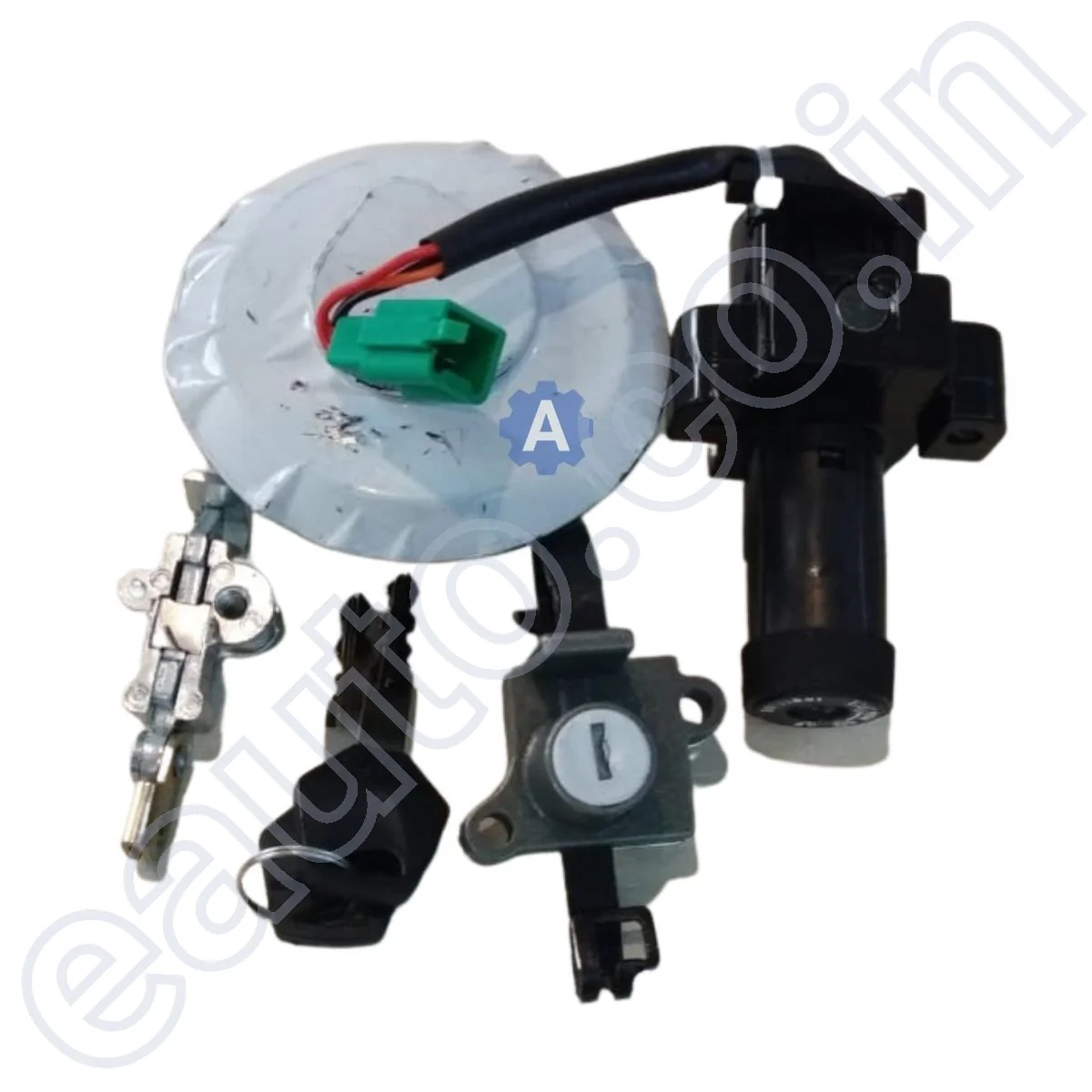 Spark Minda Ignition Lock Set for TVS Star Sport | Set of 3 - Image 2