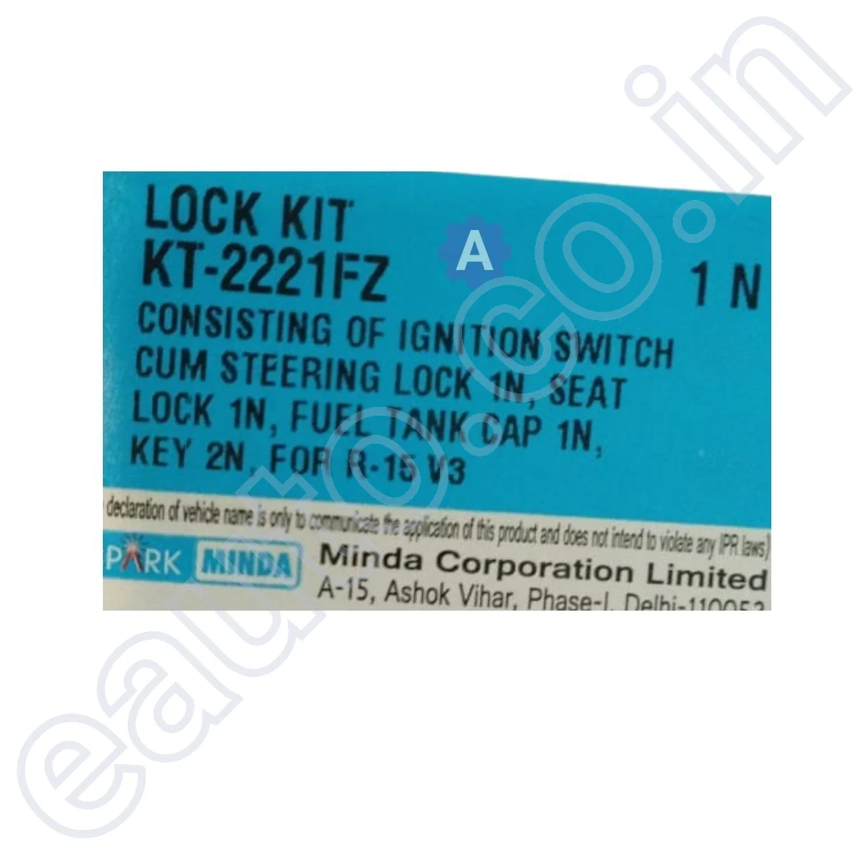 Spark Minda Ignition Lock Set for Yamaha R15 V3 - Image 4