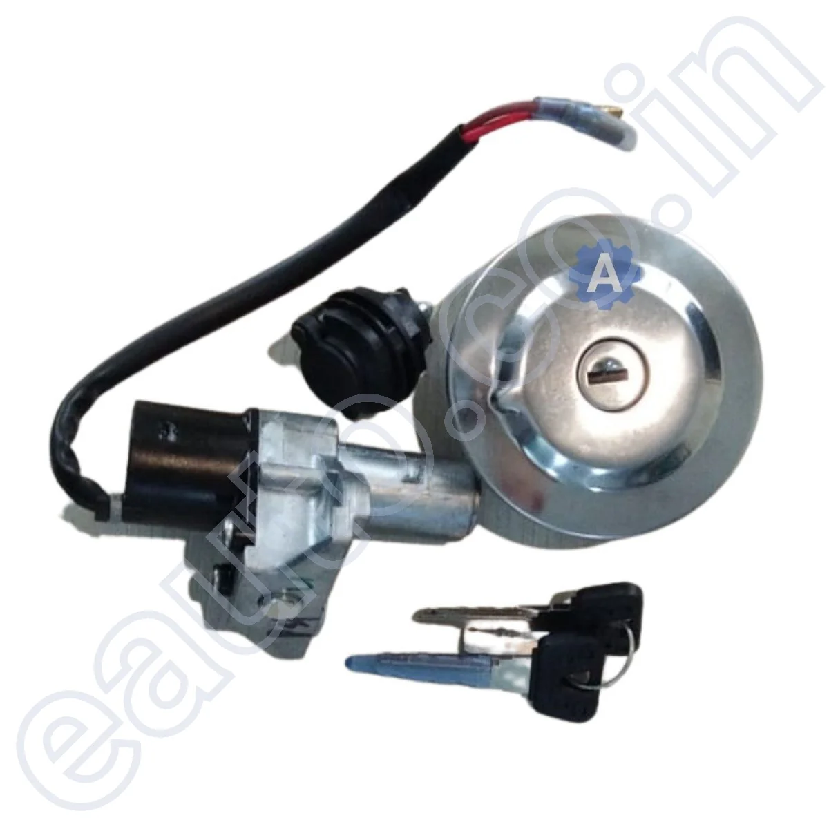 Spark Minda Ignition Lock Set for Yamaha Saluto | Set of 3 - Image 2