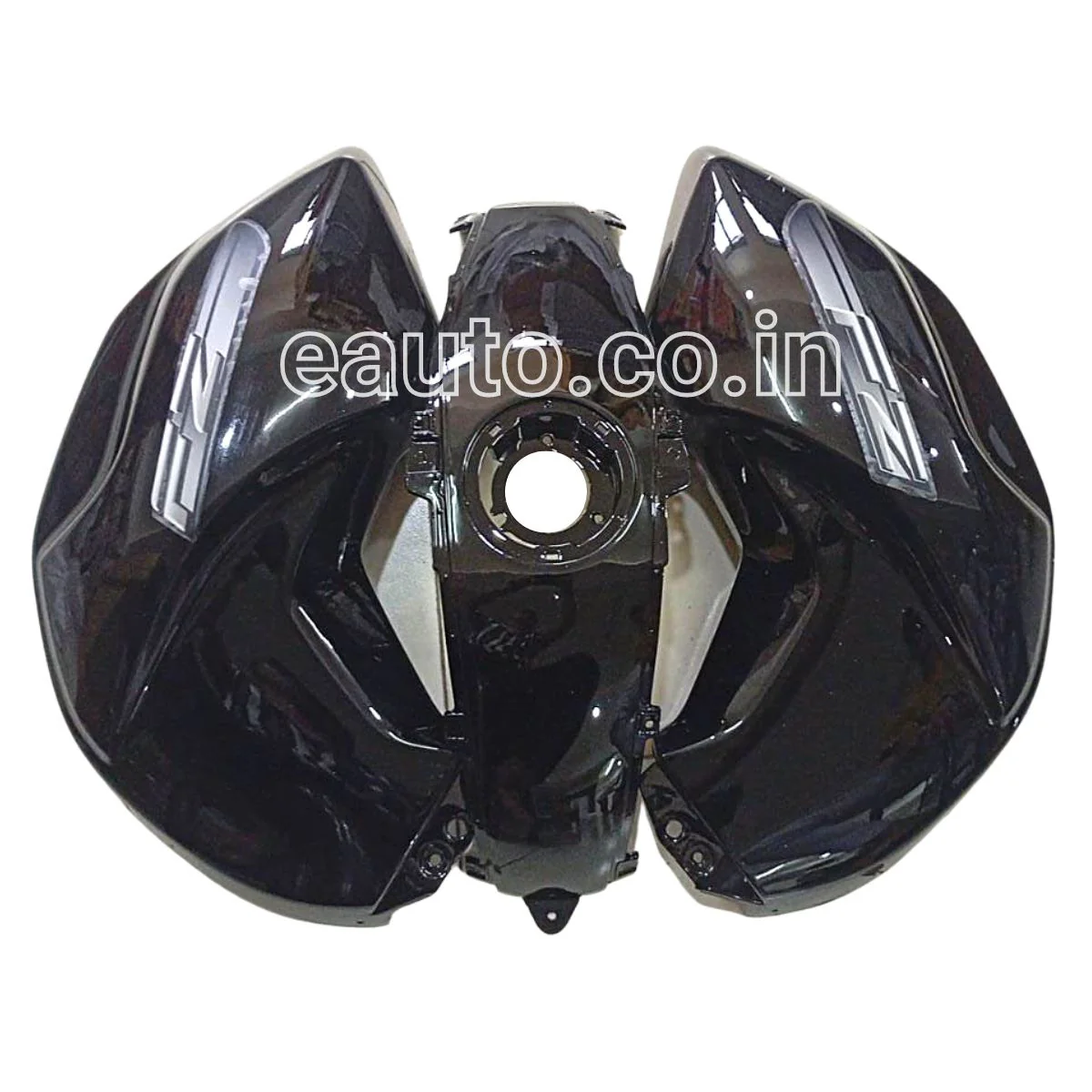 Tank Cover for Yamaha FZ | FZ16 | FZ-S V1 | Black | Set of 3