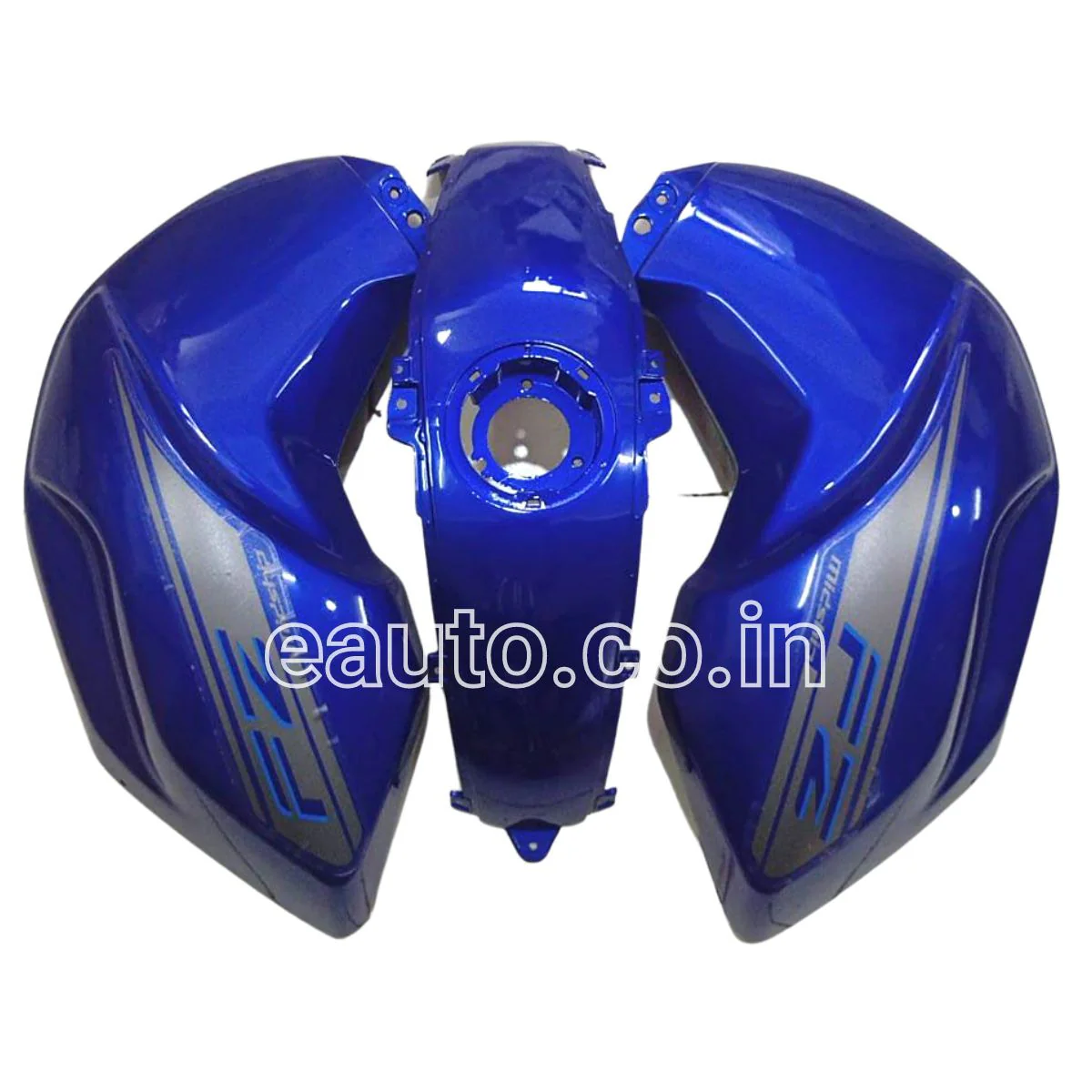 Tank Cover for Yamaha FZ | FZ16 | FZ-S V1 | Dark Blue | Set of 3