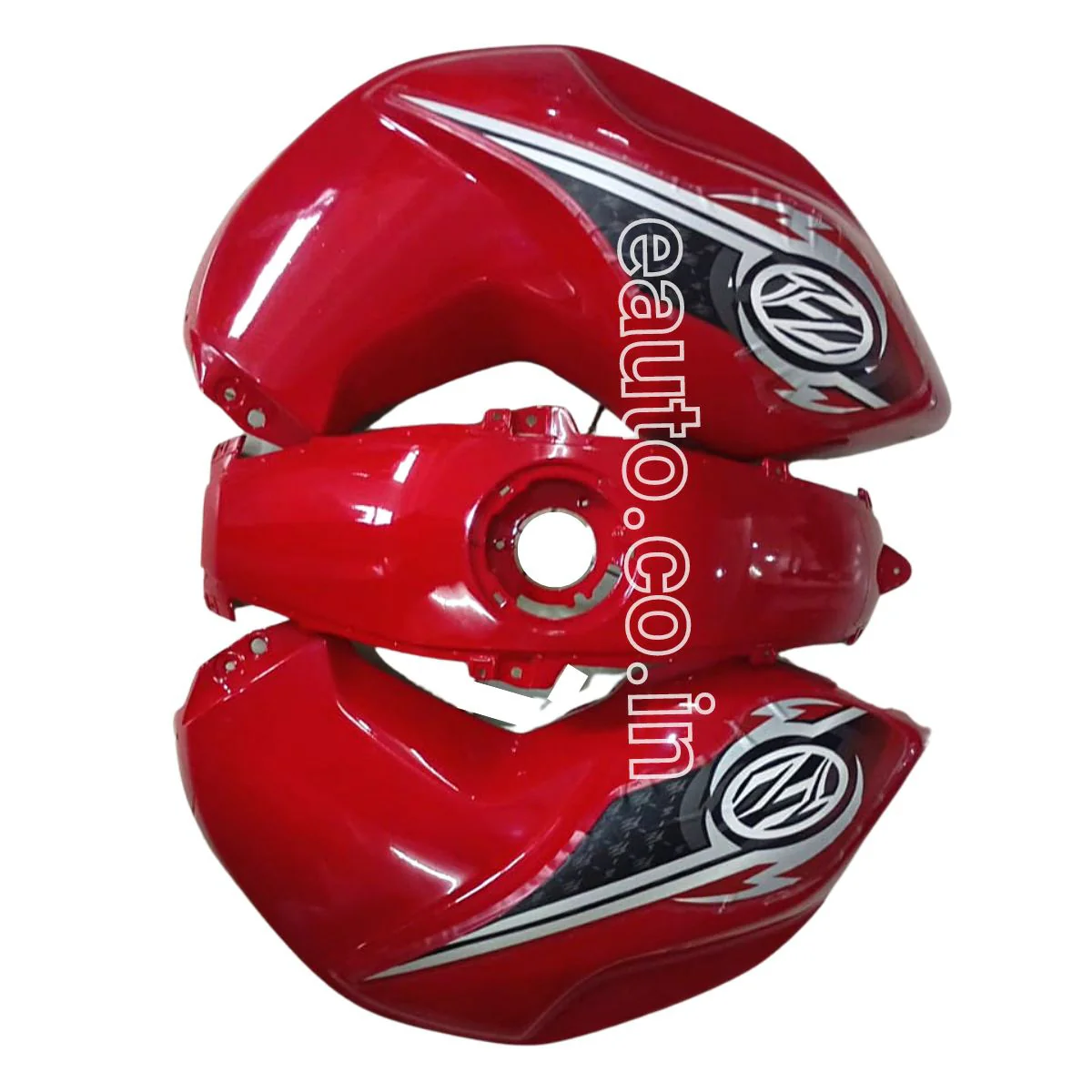 Tank Cover for Yamaha FZ | FZ16 | FZ-S V1 | Sports Red | Set of 3