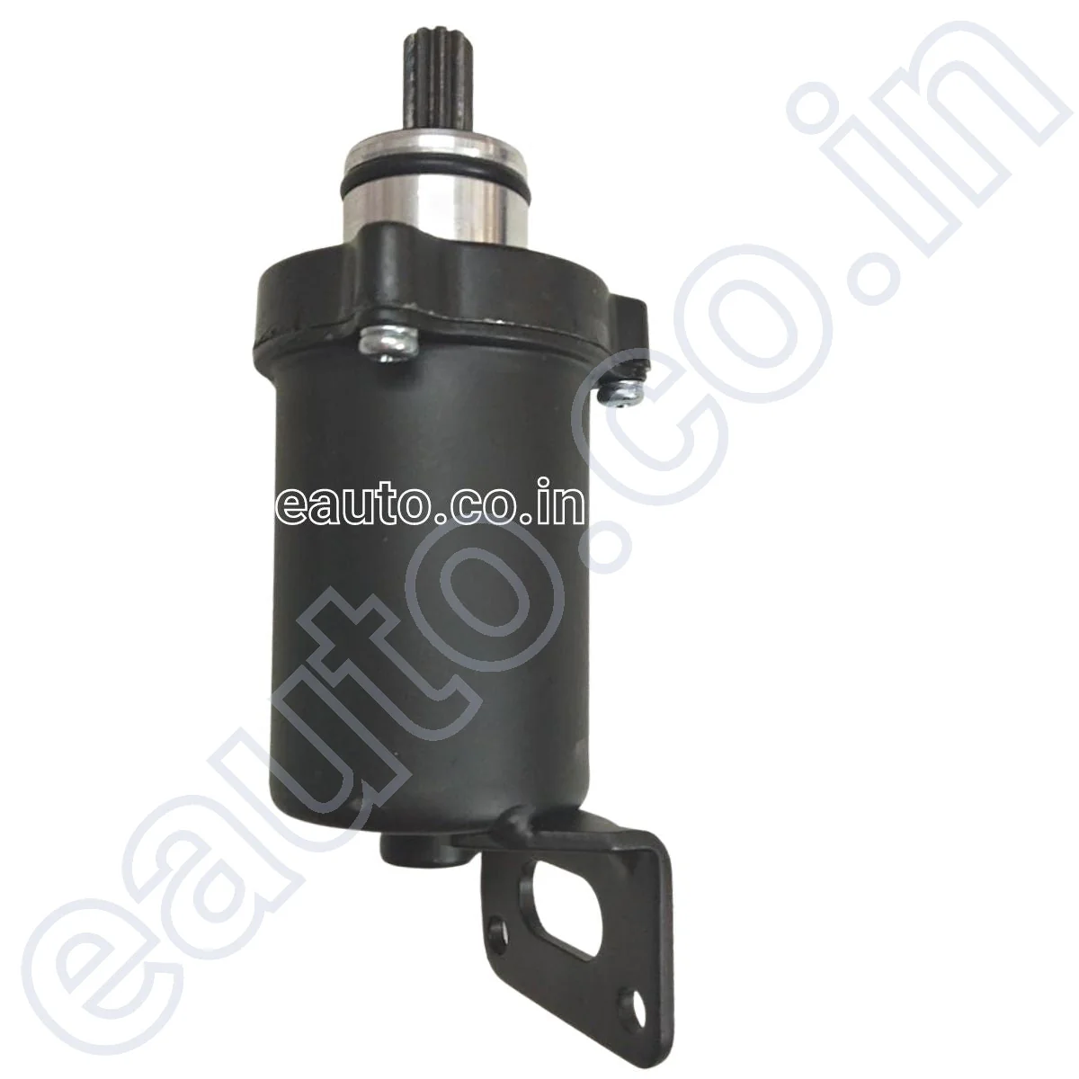 Techlon Starter Motor for Yamaha FZ Old | FZ V1 | Fazer V1 | Ray Old | Fascino Old | Alfa | Black With Clamp (Self Motor) - Image 3