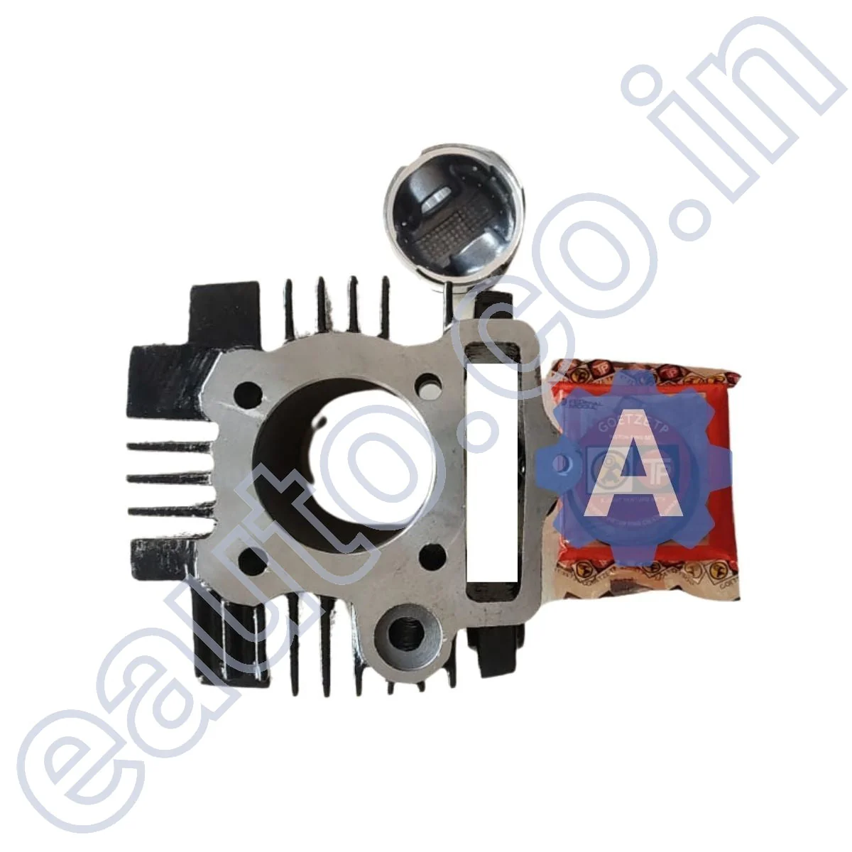 USHA Piston Cylinder Kit for Hero CD Dawn | CD Deluxe Kick Start | HF Dawn | Passion | Passion Plus | Splendor | Splendor Plus | Splendor iSmart 100 Old | Engine Block - Image 3