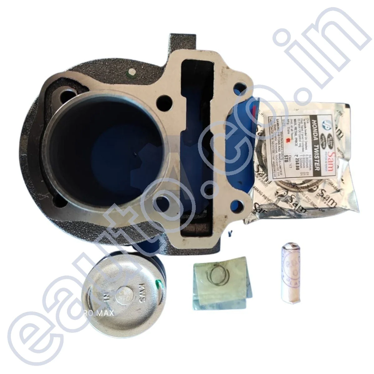 USHA Piston Cylinder Kit for Honda Activa 3G | 4G | 5G | HET | Aviator HET | Dio HET | Hero Maestro | Engine Block - Image 3