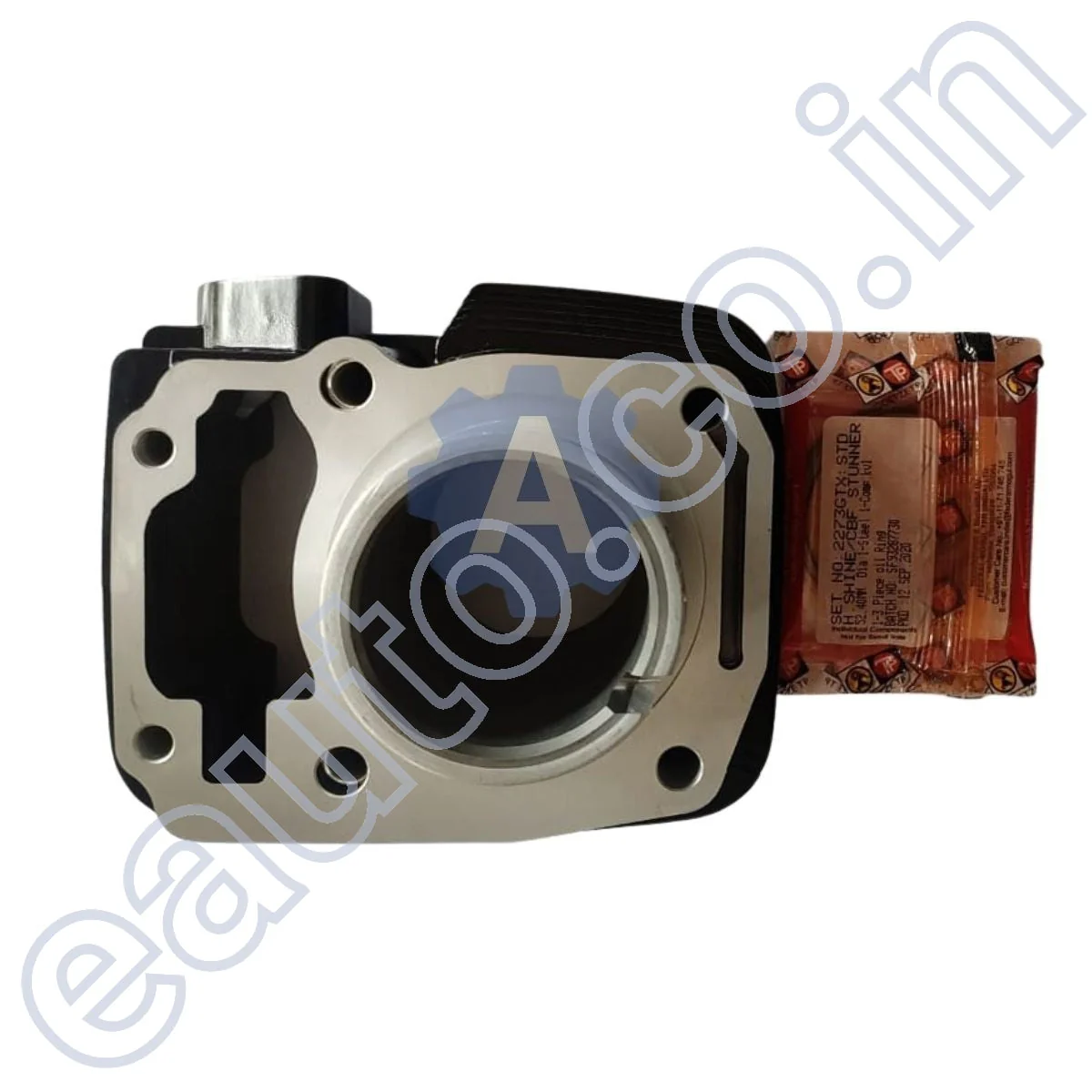 USHA Piston Cylinder Kit for Honda Shine | CB Shine | SP Shine | Hero Ignitor | Stunner | Black Colour Block | Engine Block - Image 4