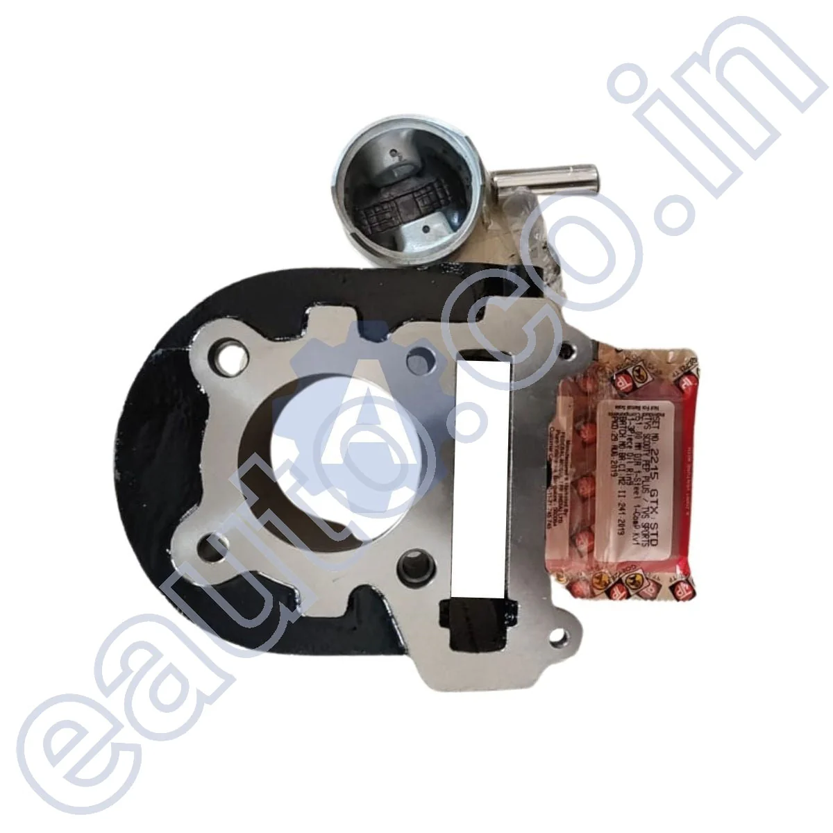 USHA Piston Cylinder Kit for TVS Scooty Pep Plus | Streak | Engine Block - Image 3