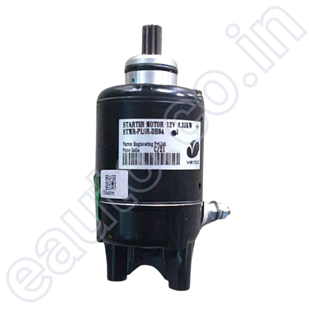 VARROC Self Starter Motor for Bajaj Pulsar 150 | 180 | Part No. - DH84 - Image 2
