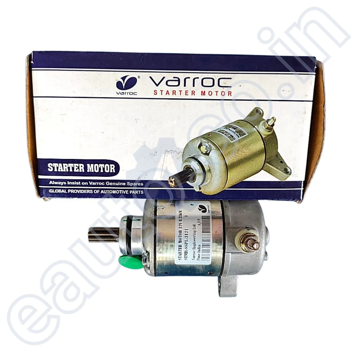 VARROC Self Starter Motor for Hero Super Splendor | Glamour | Part No. - SP3121 - Image 3