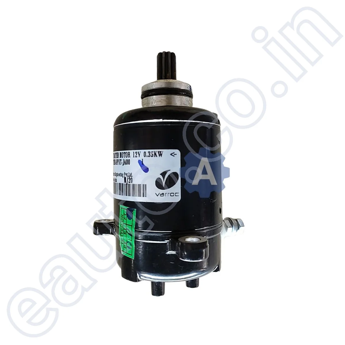 Varroc Starter Motor for Bajaj Discover 100 | Self Motor | Part No. - JA00 - Image 3