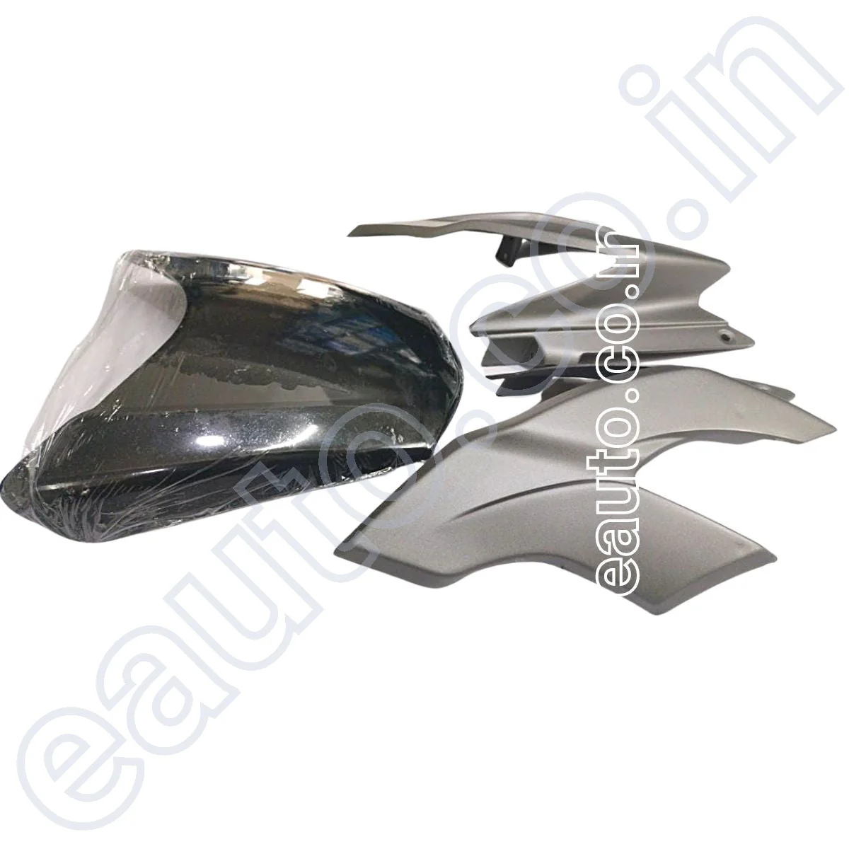 Visor for TVS Apache RTR 160 New Model | RTR 180 New Model | Grey | Front Fairing or Doom - Image 2