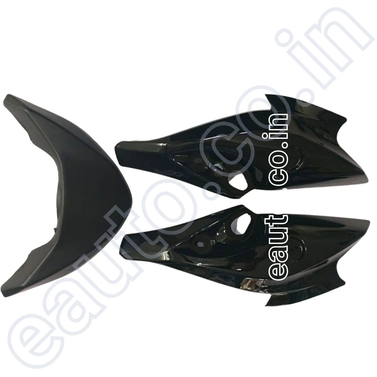 Visor for Yamaha FZ-S | FZ16 | FZ V1 | Black | Front Fairing or Doom - Image 2